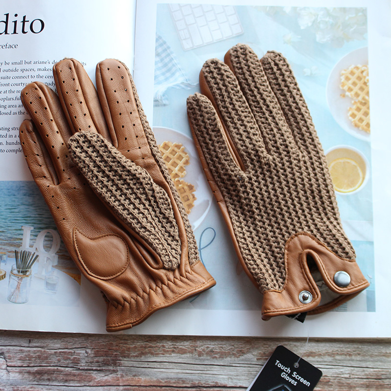 Touch Screen Gloves - Gants de conduite pour hommes en