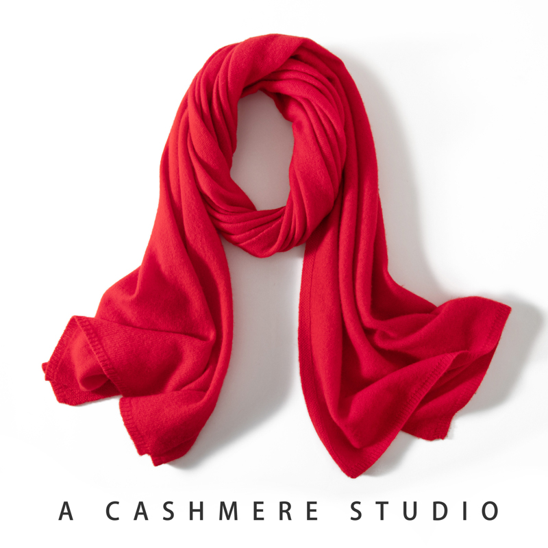 Wool Scarf Men - MERRILAMB-Écharpe en Cachemire pour Homme et