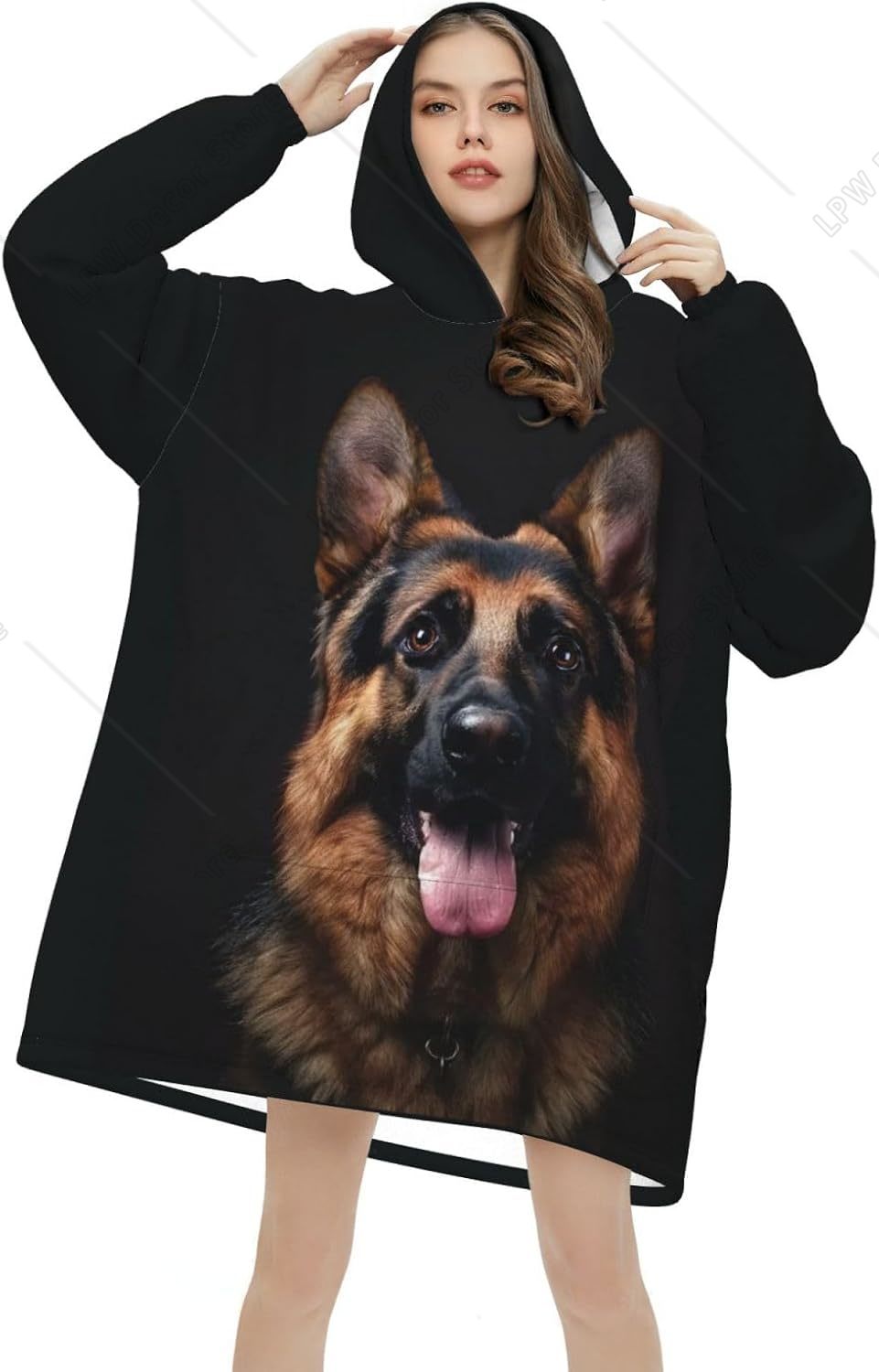 Couverture à capuche pour chie - Sherpa Hoodie Fleece avis et prix