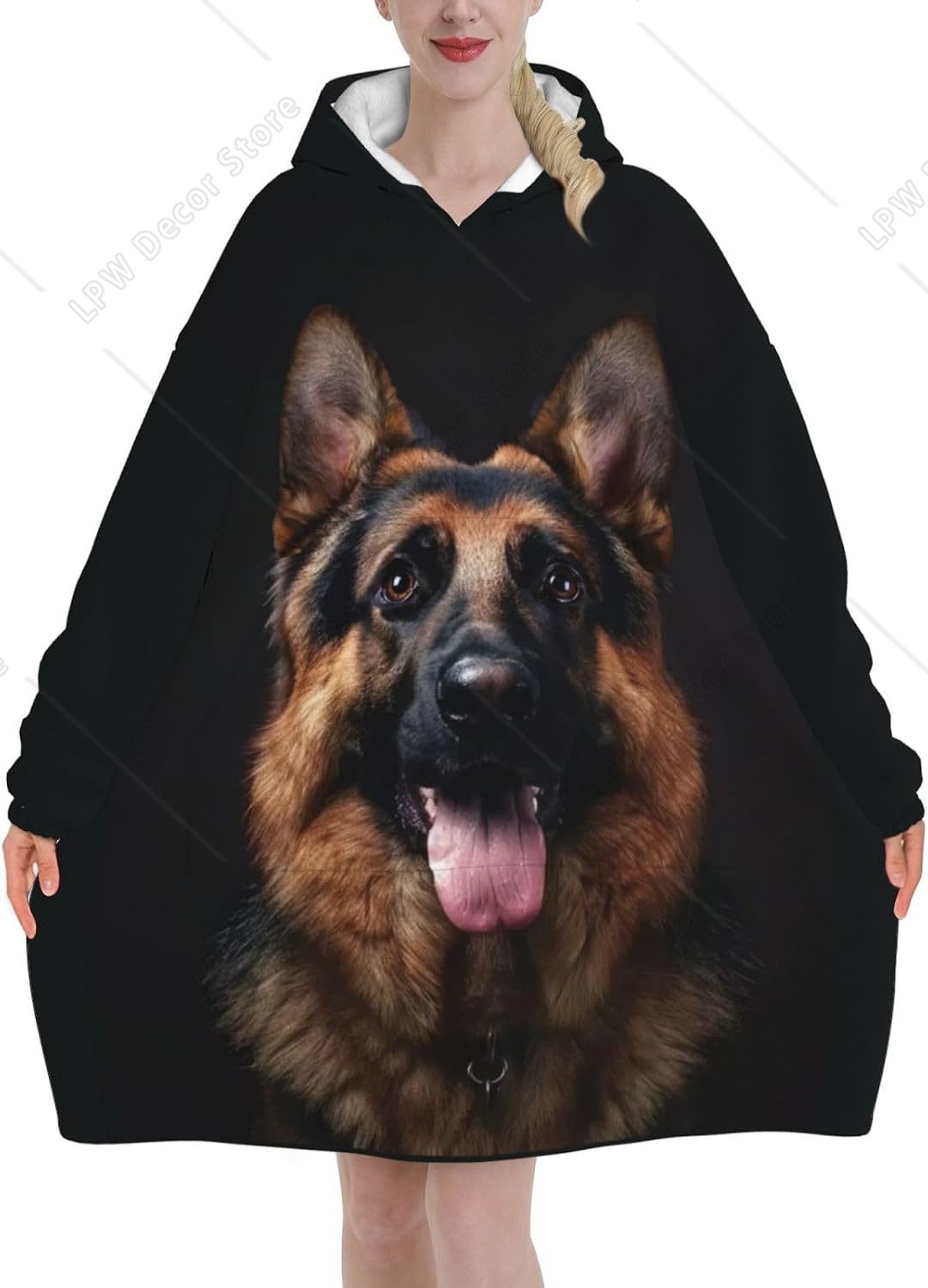 Couverture à capuche pour chie - Sherpa Hoodie Fleece avis et prix