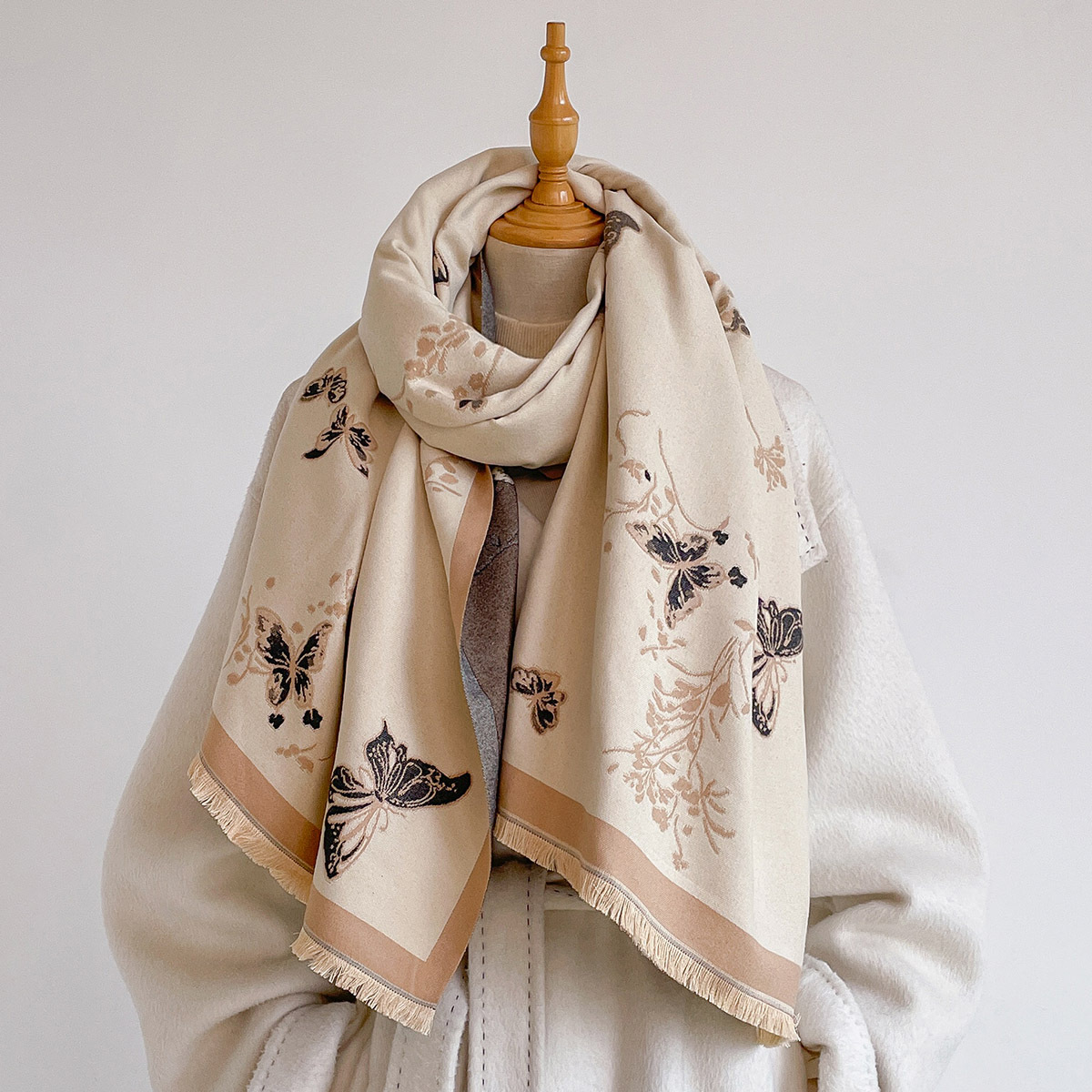 Écharpe en imitation cachemire - Cashmere Pashmina Wrap avis et prix