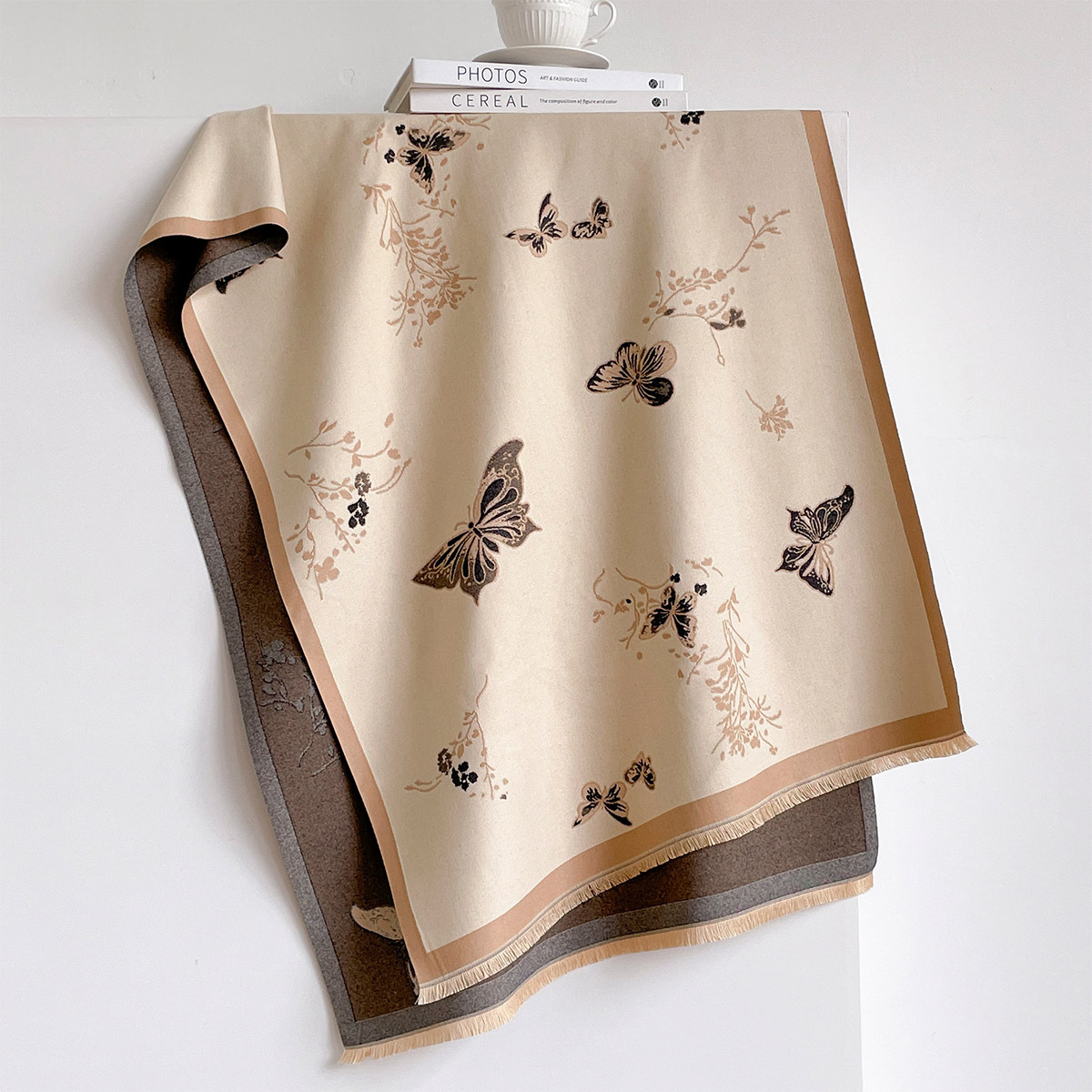 Écharpe en imitation cachemire - Cashmere Pashmina Wrap avis et prix