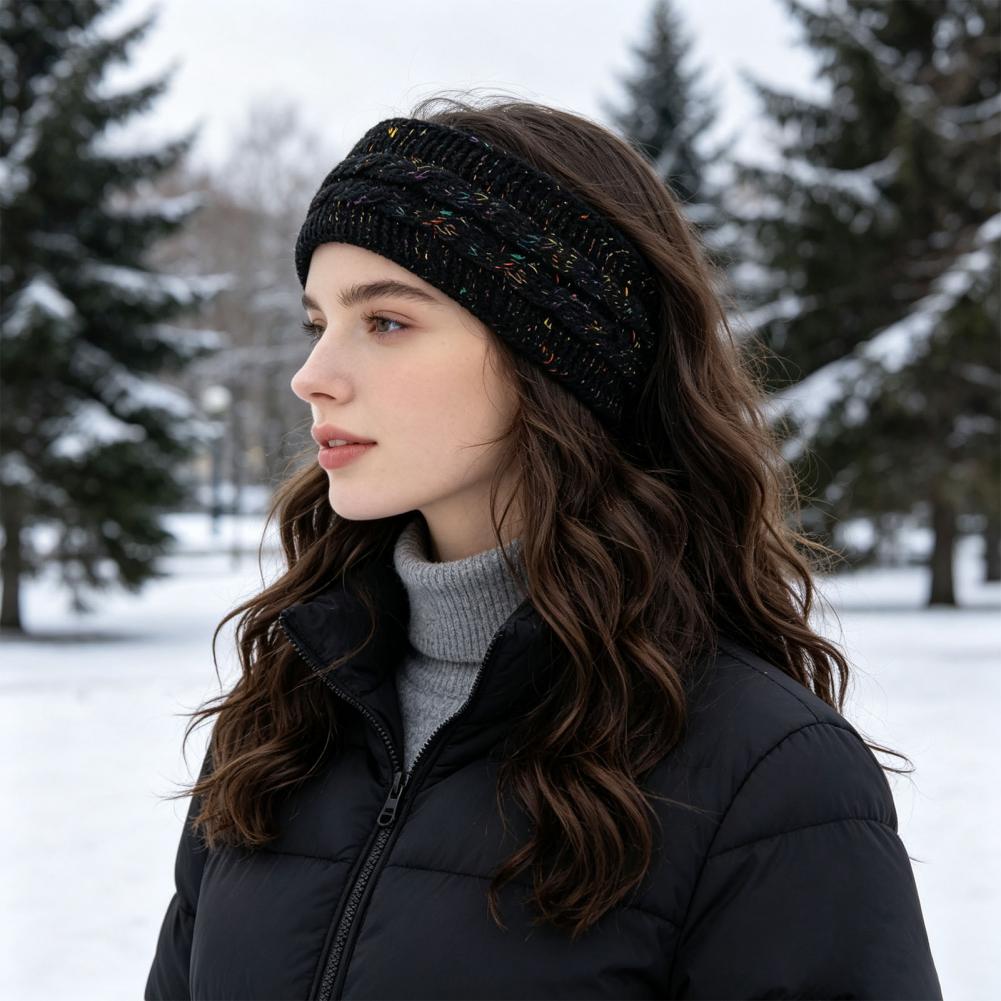 Bandeaux de cheveux élastiques - Fleece Ear Warmer Band avis et prix