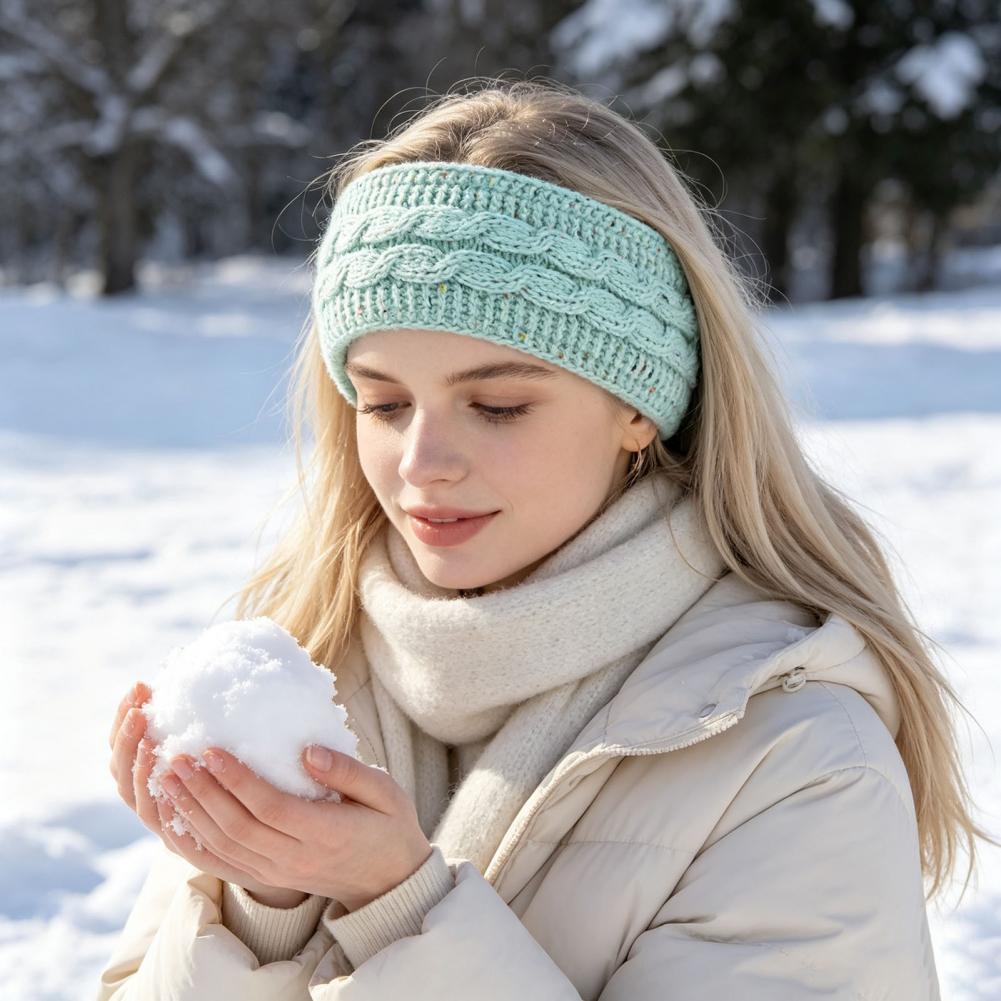 Bandeaux de cheveux élastiques - Fleece Ear Warmer Band avis et prix