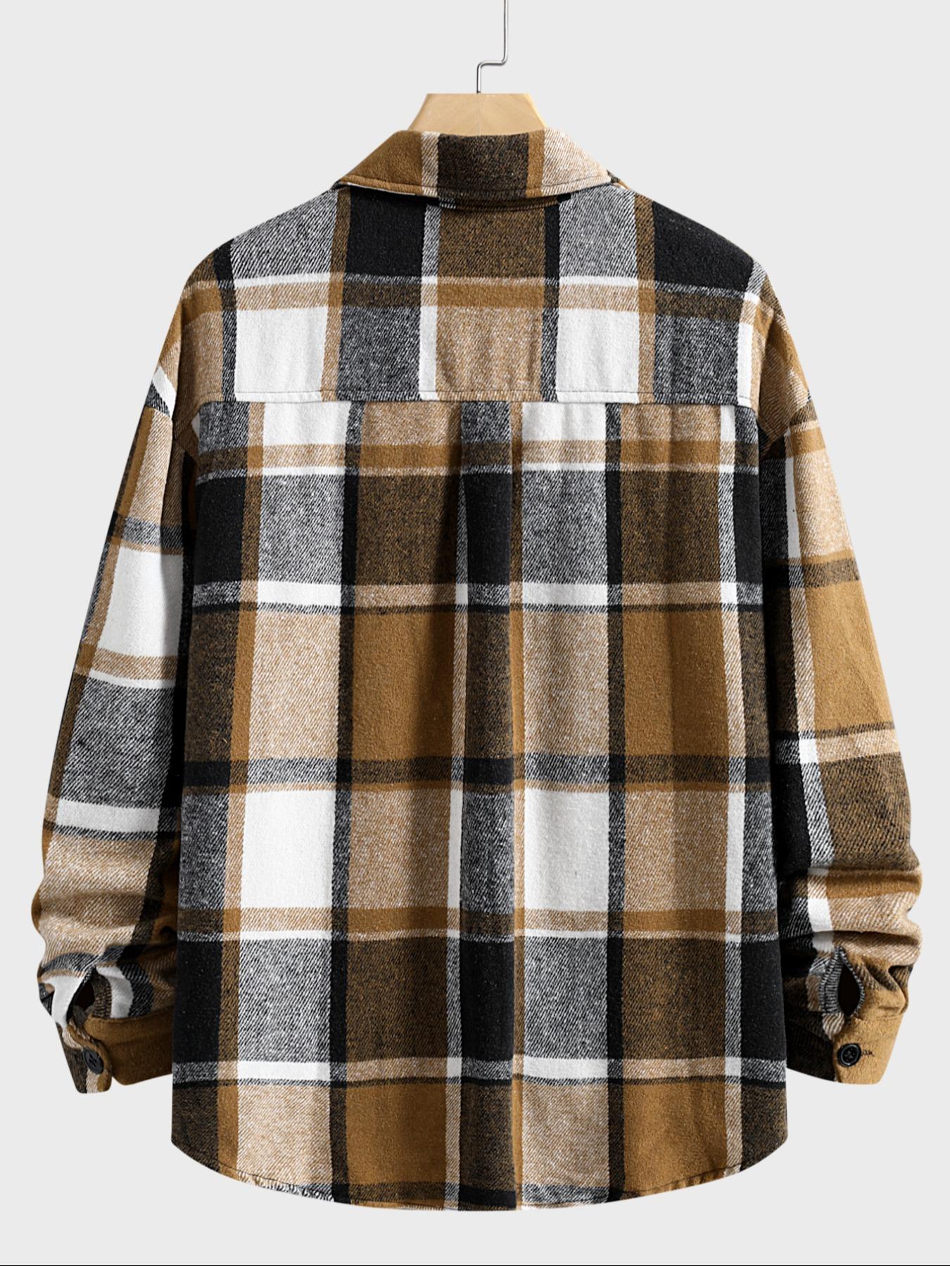 Chemise à carreaux rétro pour  - Flannel Shirt Lined avis et prix