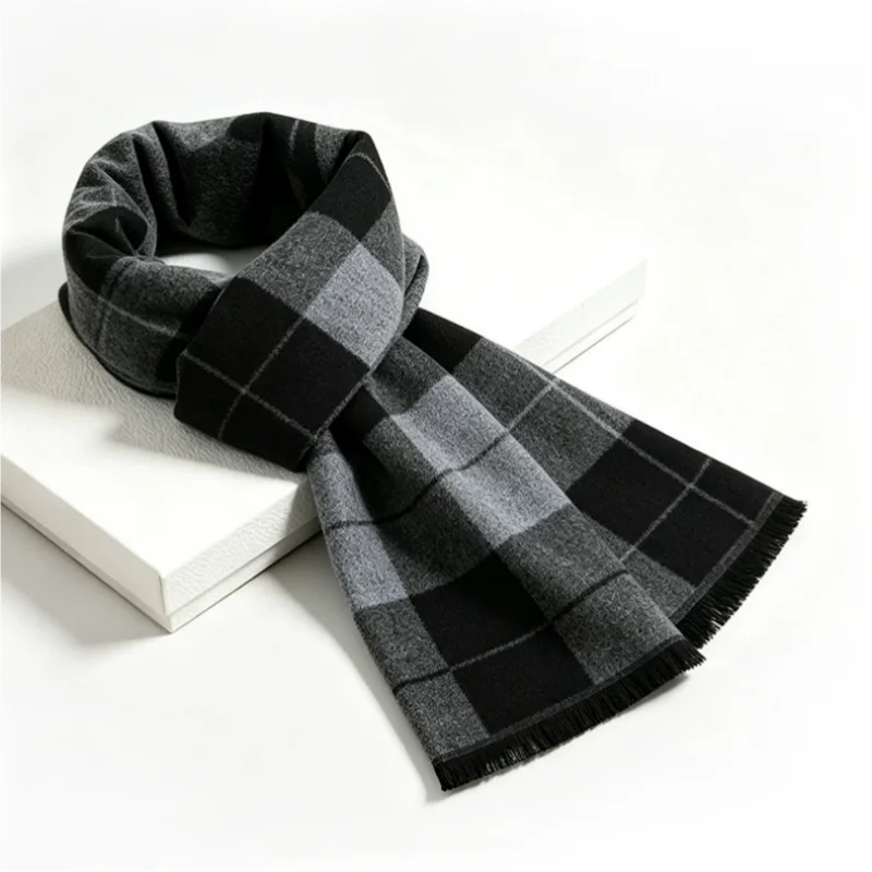 1 pièce, écharpe pour homme à  - Wool Scarf Men avis et prix