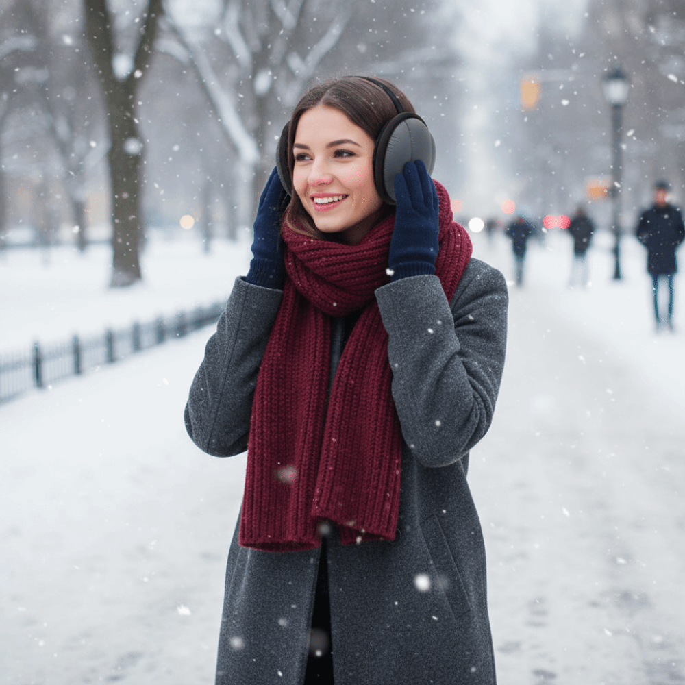 Cache-oreilles d'hiver pour ho - Earmuffs Foldable avis et prix