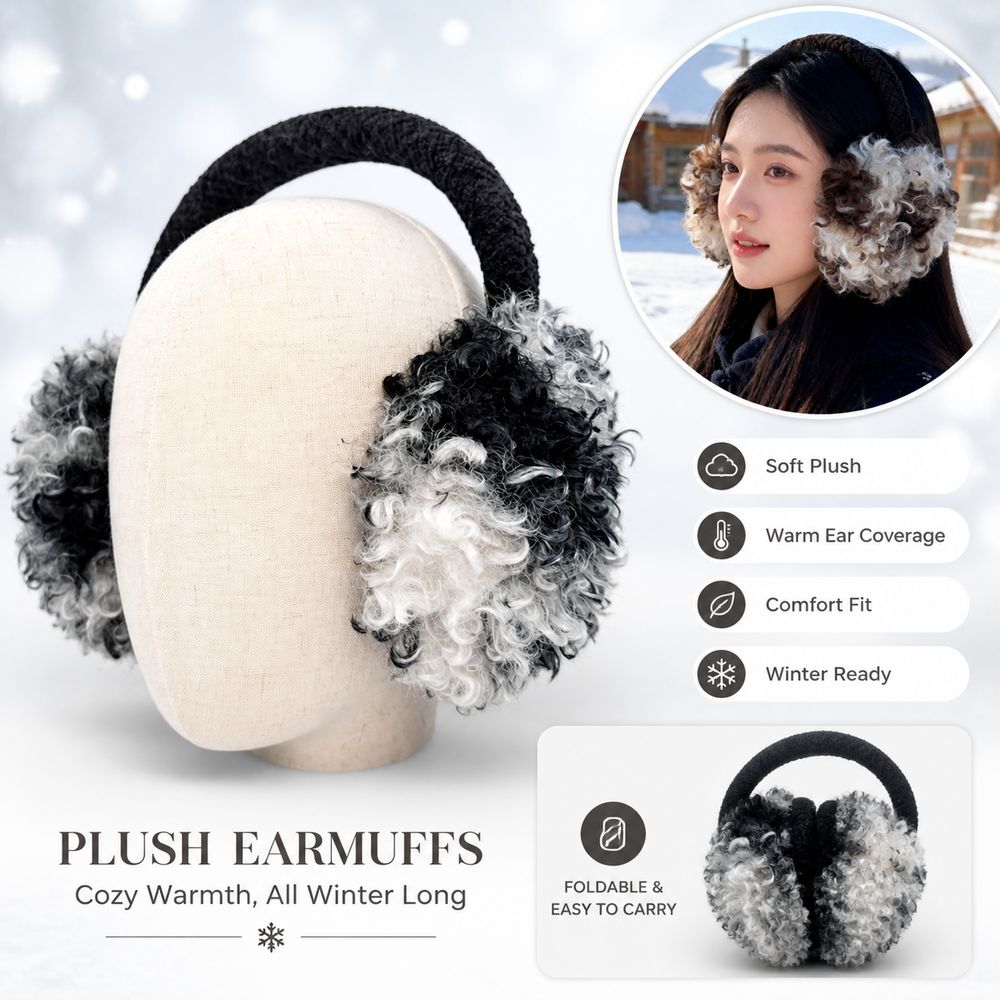 Nouveaux cache-oreilles pliabl - Earmuffs Foldable avis et prix